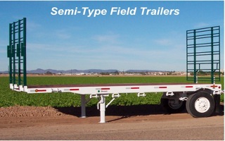 Semi-Type Field Trailer